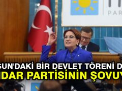 Akşener: Samsun’daki bir devlet töreni değil, iktidar partisinin şovuydu