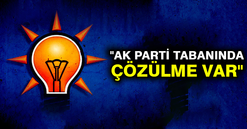 KONDA Müdürü Bekir Ağırdır: “AK Parti tabanında çözülme var”