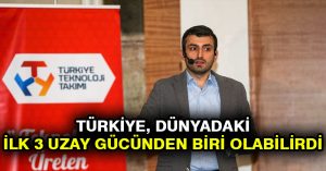 Selçuk Bayraktar: Türkiye, dünyadaki ilk 3 uzay gücünden biri olabilirdi