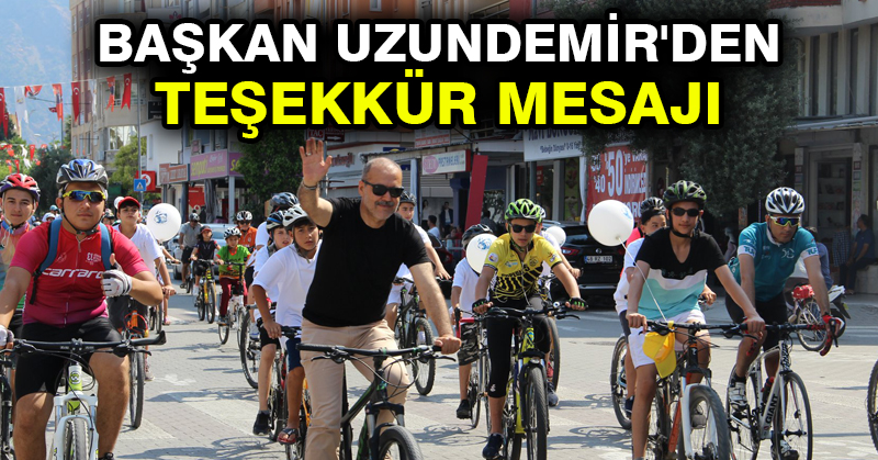 Başkan Uzundemir’den Teşekkür Mesajı