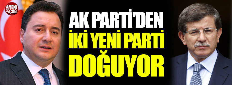 AK Parti’den iki yeni parti doğuyor