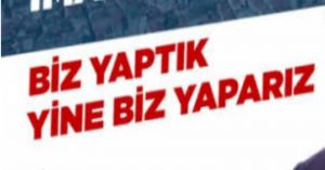 YAPTILAR, YİNE YAPARLAR!