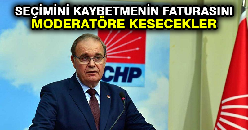 Öztrak: Seçimini kaybetmenin faturasını moderatöre kesecekler