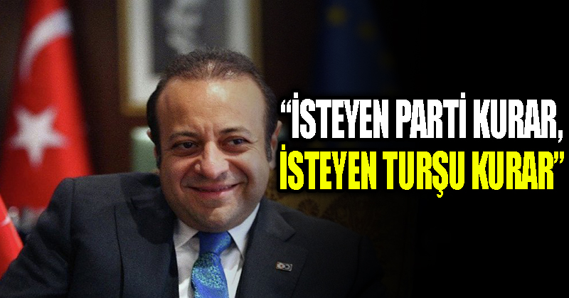 Egemen Bağış: İsteyen parti kurar, isteyen turşu kurar