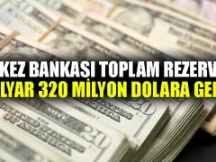 Merkez Bankası toplam rezervleri 98 milyar 320 milyon dolara geriledi