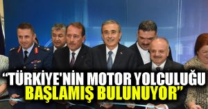 Savunma Sanayii Başkanı Demir: Türkiye’nin motor yolculuğu başlamış bulunuyor