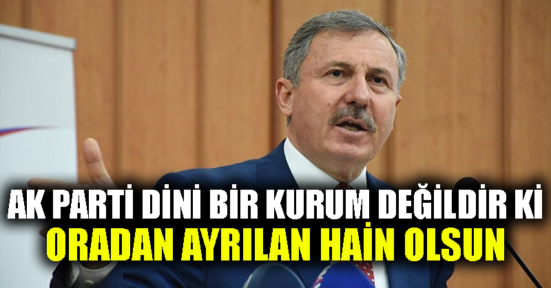 Özdağ: AK Parti dini bir kurum değildir ki oradan ayrılan hain olsun