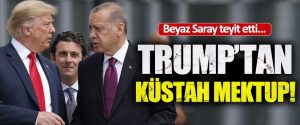 Trump’tan Erdoğan’a Ahlaksız Mektup!