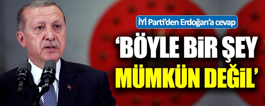 İYİ Partili Salim Ensarioğlu’ndan Tayyip Erdoğan’a yanıt