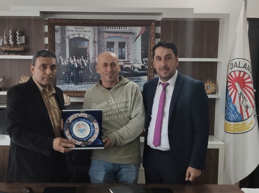 Dalaman Belediyesi’nden Ahmet Yaşar Çelik’e Teşekkür