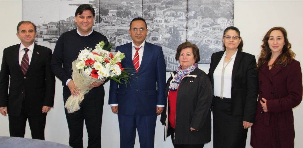 Vergi Dairesi Müdürü Aktar’dan Karaca’ya ziyaret