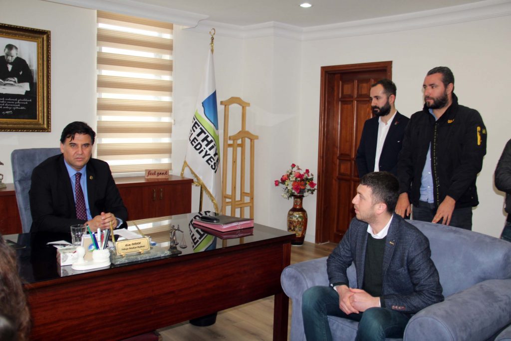 Başkan Adayı Çoban, Karaca’yı ziyaret etti