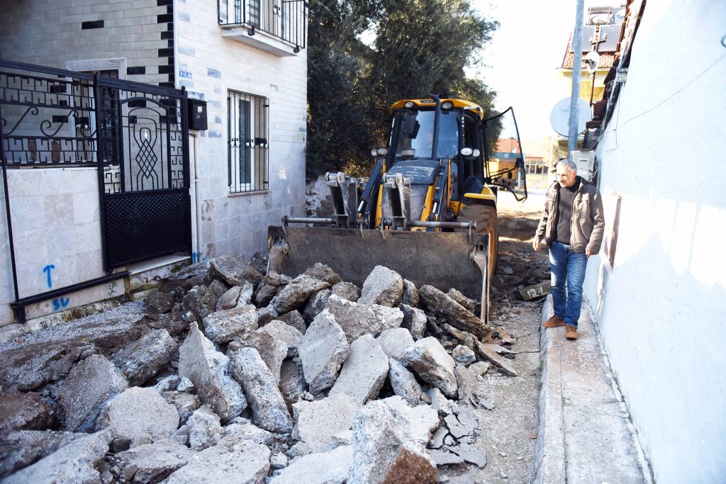 Kesikkapı’da çalışmalar hızlı başladı