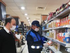 Ortaca’da zabıta ekipleri, marketlerde anormal fiyat artışı iddialarına karşı denetim yaptı!