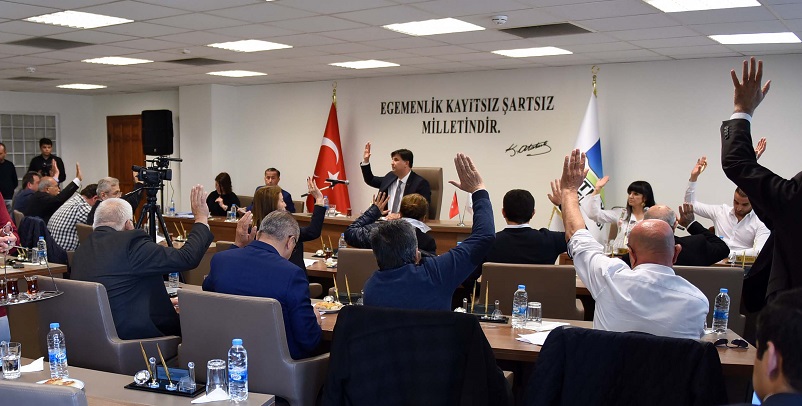 Gündem maddeleri oy birliği ile geçti!