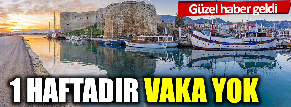 KKTC’den güzel haber! Son bir haftadır vaka yok