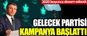 GELECEK PARTİSİ, Parlamenter Sistemin Geri Getirilmesi için kampanya başlattı