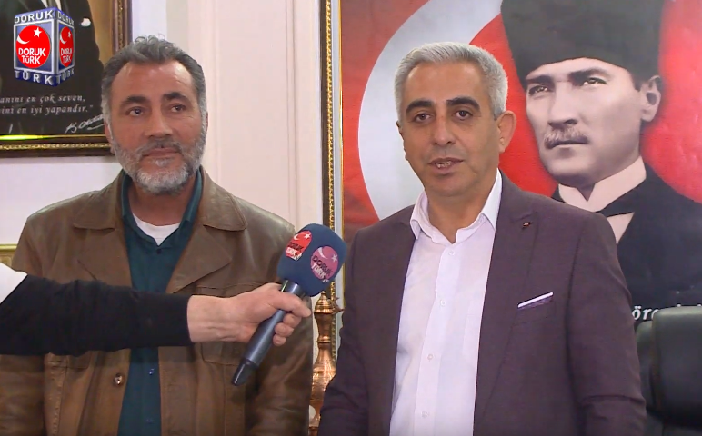 Gezeroğulları’ndan Muhammet Başkana çok anlamlı Bir Ziyaret