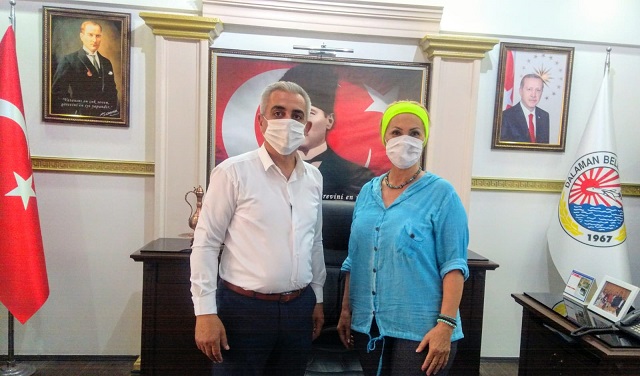 Aygül Aran, Karakuş’u ziyaret etti