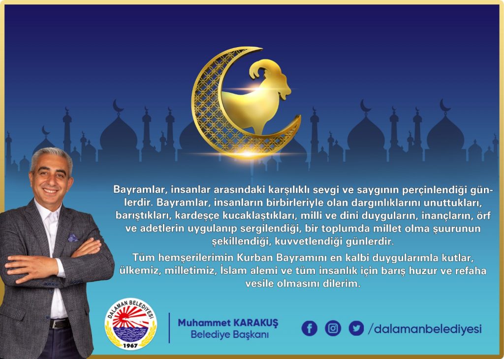 Başkan Karakuş’tan Kurban Bayramı Mesajı