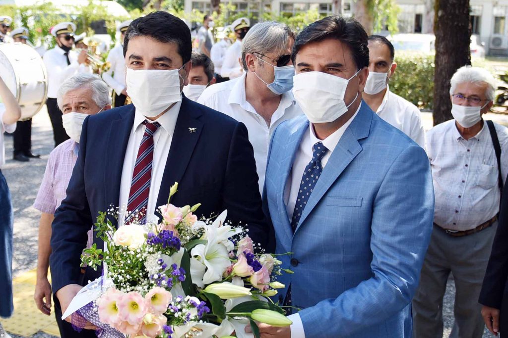 DP Genel Başkanı Gültekin Uysal,  Alim Karaca’yı ziyaret etti