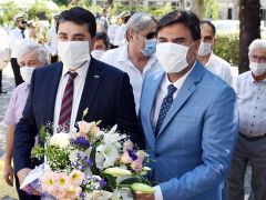 DP Genel Başkanı Gültekin Uysal,  Alim Karaca’yı ziyaret etti