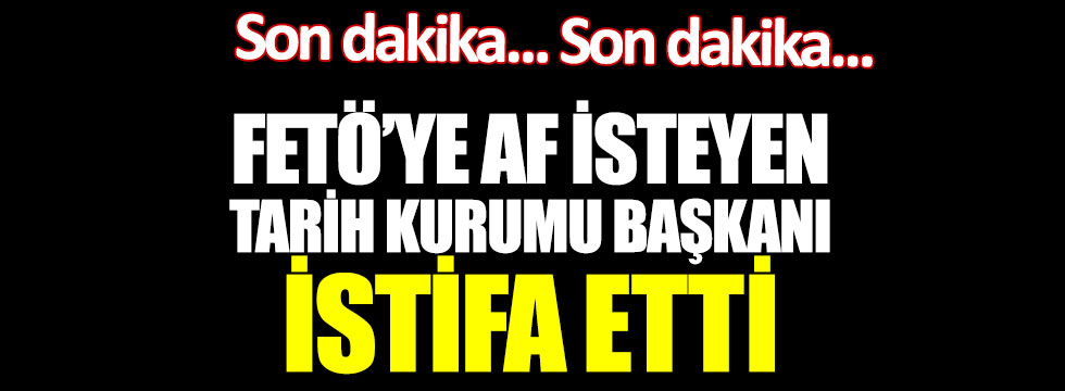 Türk Tarih Kurumu Başkanı Ahmet Yaramış istifa etti!