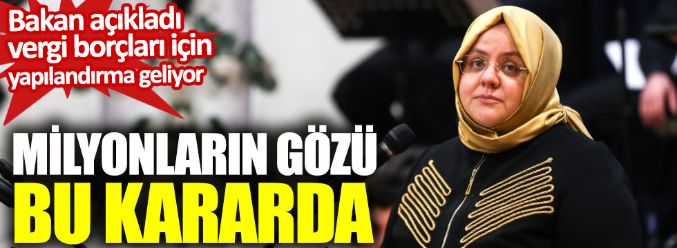 Vergi Borçları İçin Yapılandırma Geliyor