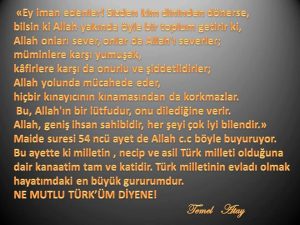 YETER ARTIK!