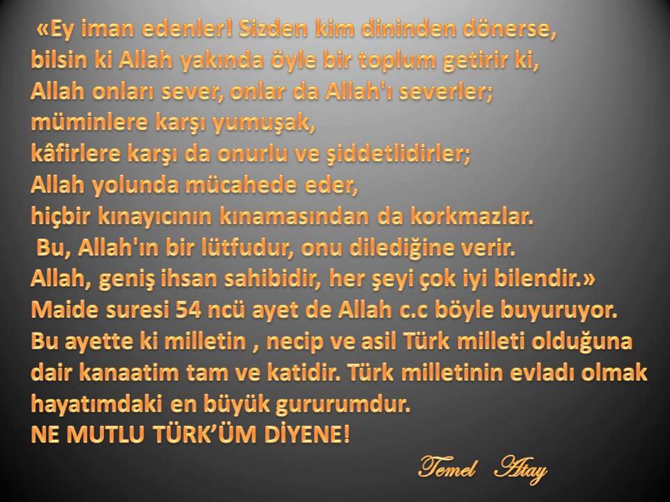 YETER ARTIK!