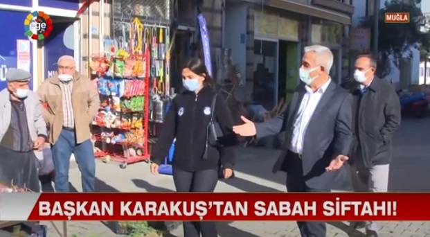 BAŞKAN KARAKUŞ’TAN SABAH SİFTAHI