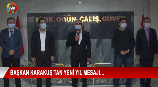 Başkan KARAKUŞ ‘tan Yeni Yıl Mesajı