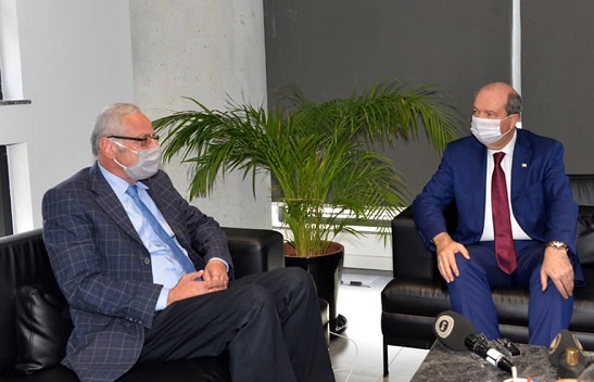 KKTC Cumhurbaşkanı Ersin Tatar, Girne Belediyesi’ni ziyaret etti
