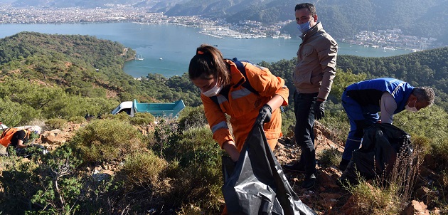 Oyuktepe’de temizlik yapıldı