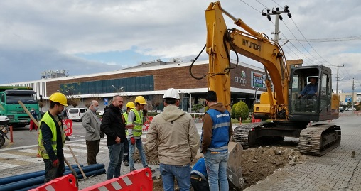 Ölüdeniz Caddesi’nde altyapı çalışmaları başladı