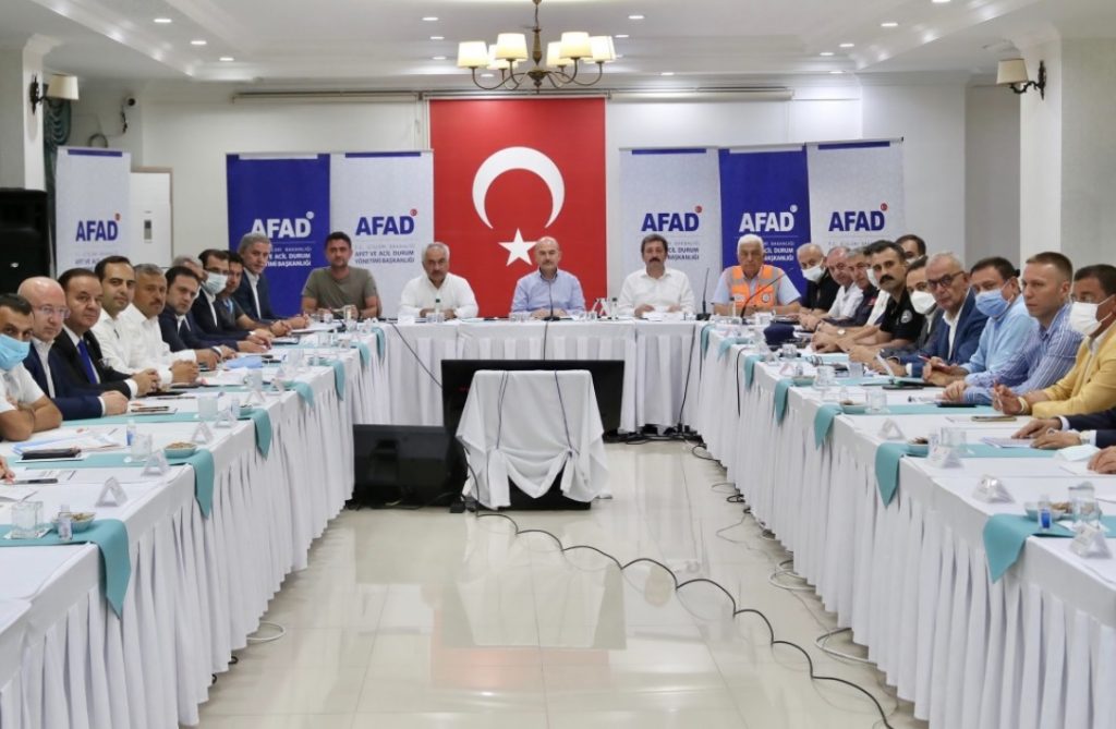 Yangınlar biterken nihayet İL AFET ve ACİL DURUM KOORDİNASYON Toplantısı Gerçekleşti!