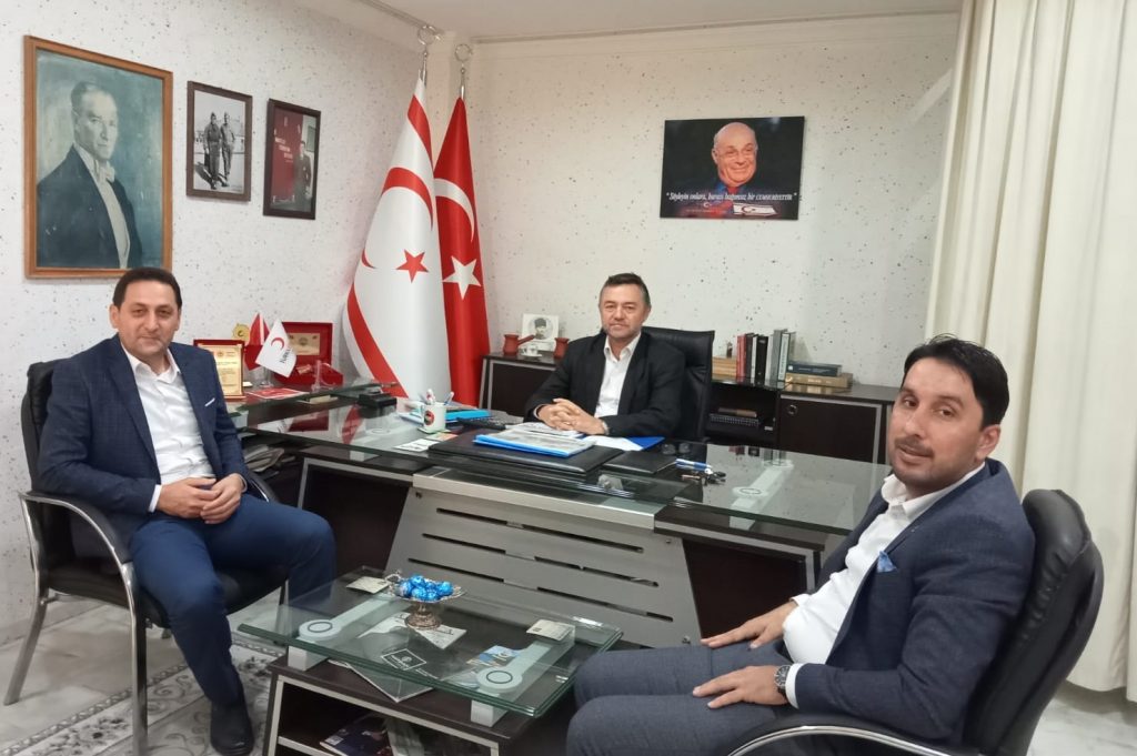ORTACA ve DALAMAN Belediye Başkan Yardımcılarından KKTC Genç Mücahitler Derneği’ne Ziyaret