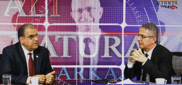 BAŞBAKAN SUCUOĞLU HABER KIBRIS WEB TV DE MARKAJ PROGRAMINA KATILDI