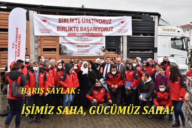 BARIŞ SAYLAK: “İŞİMİZ SAHA, GÜCÜMÜZ SAHA!”