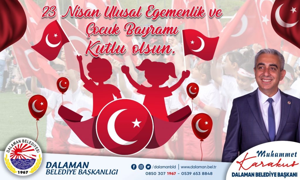 BAŞKAN KARAKUŞ’UN 23 NİSAN ULUSAL EGEMENLİK ve ÇOCUK BAYRAMI MESAJI