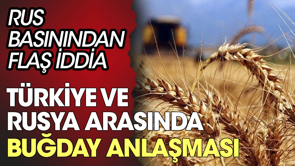 Rus basınından flaş iddia; Türkiye ve Rusya’dan TAHIL ANLAŞMASI