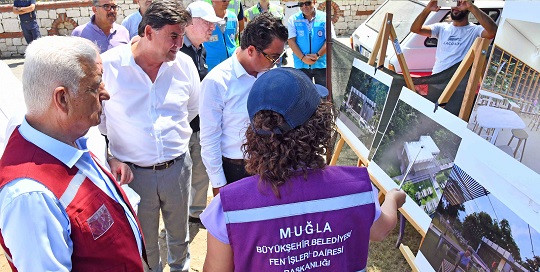 Foça’ya yeni mesire alanı kazandırılıyor