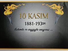 Kaymakam YAKUTA’nın  10 Kasım Atatürk’ü Anma Günü mesajı