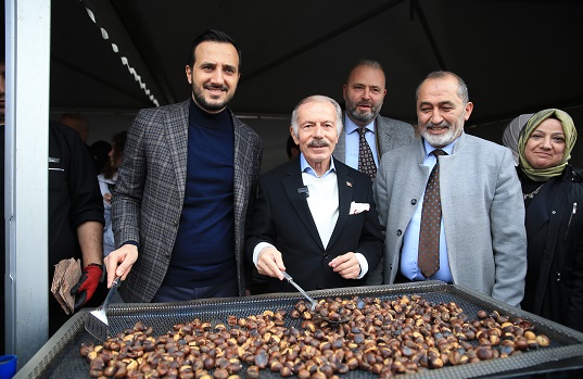 BAYRAMPAŞA ‘KESTANE FESTİVALİ’ İLE ŞENLENDİ