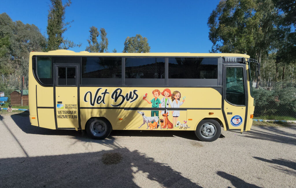 Fethiye Belediyesi’nin Vetbüs Kliniği faaliyete geçti