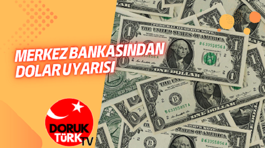 MERKEZ BANKASINDAN DOLAR UYARISI