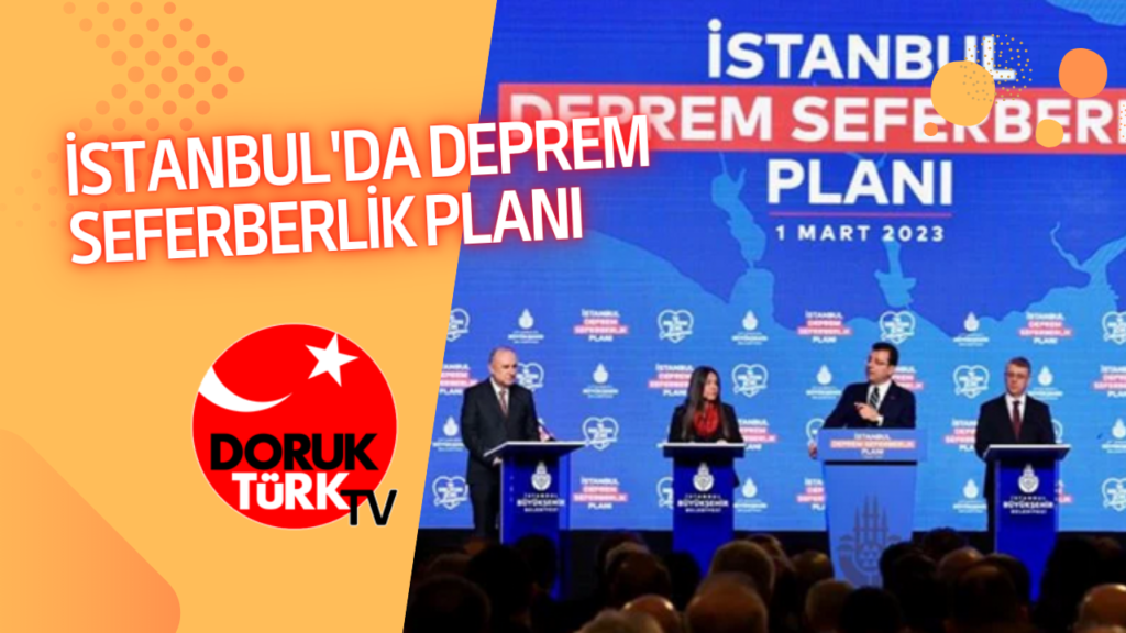 İSTANBUL’DA DEPREM SEFERBERLİK PLANI