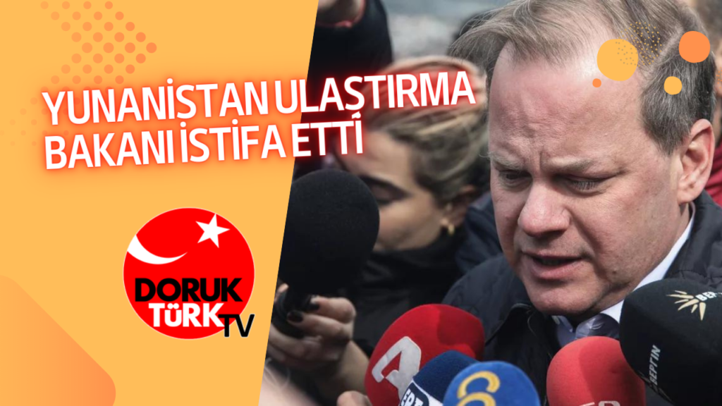 YUNANİSTAN ULAŞTIRMA BAKANI İSTİFA ETTİ
