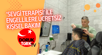‘SEVGİ TERAPİSİ’ İLE ENGELLİLERE ÜCRETSİZ KİŞİSEL BAKIM