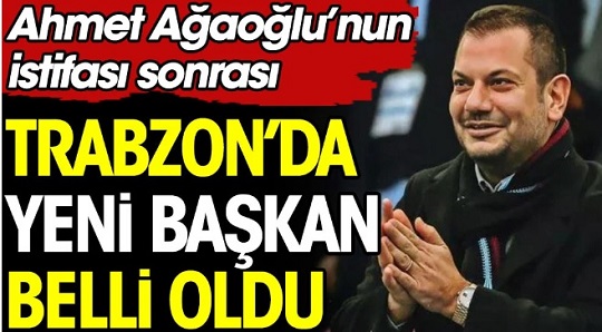 Trabzonspor’un yeni başkanı belli oldu
